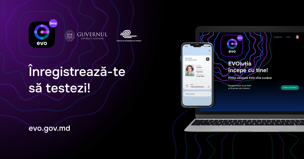 EVO Beta - Înregistrare