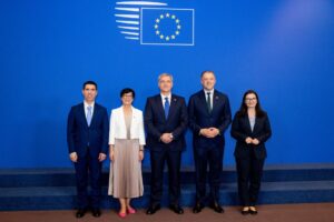 Republica Moldova a deschis negocierile de aderare la UE pentru Clusterul 6: „Relații externe”. Premierul interimar Eugeniu Osmochescu: „Continuăm să avansăm pe baza meritelor, a reformelor susținute și a încrederii reciproce”