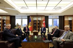 Viceprim-ministrul, ministrul Dezvoltării Economice și Digitalizării, Eugeniu Osmochescu, la Prima Reuniune de cooperare moldo-turcă în domeniul industriei de apărare