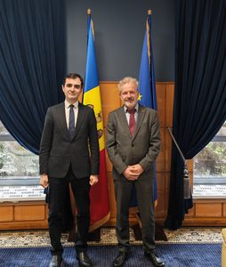 Ministrul Claudiu Năsui a discutat cu Richard Kohli despre proiectele de asistență implementate de Biroul de Cooperare al Elveției în Republica Moldova