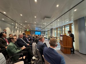 Ministrul Claudiu Năsui, la Forumul de Afaceri Republica Moldova – Germania, organizat la Berlin: investiții și noi oportunități de cooperare economică
